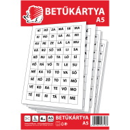 ICO: SÜNI betűkártya A/5-ös 4lap