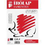 Ico: Süni famentes írólap A/5-ös méretben 50 lap