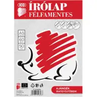 Ico: Süni félfamentes írólap A/5-ös méretben 50 lap