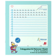 ICO: Süni Írásgyakorló Meixner-füzet 3-4. osztályos 4mm sorközökkel