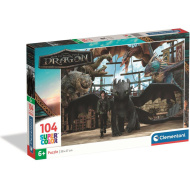Így neveld a sárkányodat 104 db-os Super Color Puzzle - Clementoni