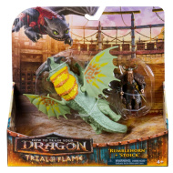 Így neveld a sárkányodat: Tömzsi Sárkány és Pléhpofa játékfigura szett - Spin Master