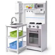 Sarok konyha szett műanyag kosarakkal - Woodyland