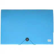 Spirit: Irattartó mappa A4 12 rekeszes kék