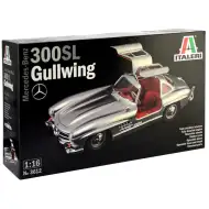 Italeri 1/16 Mercedes-Benz 300SL Gullwing autó makett