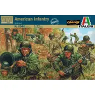 Italeri 1/72 American Infantry WWII. katona figurák makett
