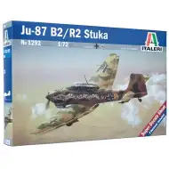 Italeri 1/72 Ju-87 B2/R2 Stuka zuhanóbombázó repülőgép makett
