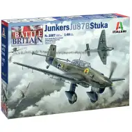 Italeri 1/48 Junkers Ju 87B Stuka repülőgép makett