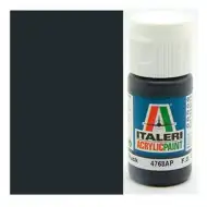 Italeri Flat Black (4768AP) - Matt fekete makett festék 20ml