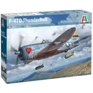 Italeri 1/48 P-47D Thunderbolt repülőgép makett