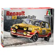 Italeri 1/24 Renault R5 Alpine Rally autómakett
