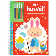 Itt a húsvét - Színező matricákkal és filctollakkal