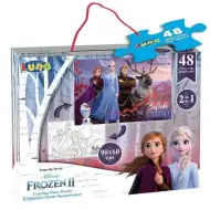 Jégvarázs 2 48db-os színezhetó padló puzzle 90x60cm