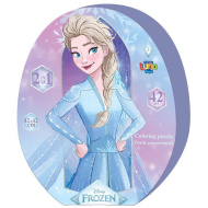 Luna: Jégvarázs 2 testvérek 42db-os színezhető puzzle