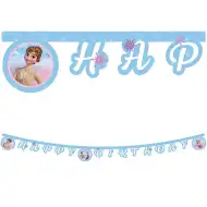 Jégvarázs 2 szülinapi "Happy Birthday" party banner 200cm