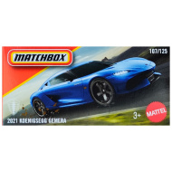 Matchbox: Papírdobozos 2021 Koenigsegg Gemera kék kisautó 1/64 - Mattel