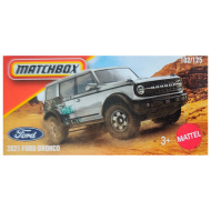 Matchbox: Papírdobozos 2021 Ford Bronco szürke kisautó 1/64 - Mattel