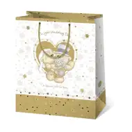 Esküvő napja óriás ajándéktáska 33x45x15cm