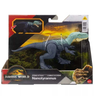 Jurassic World: Újjászületés Strike Attack Nanotyrannus támadó dinoszaurusz figura - Mattel
