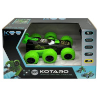 KOO: Kotaro 009 hatkerekű távirányítós kaszkadőr autó LED világítással 1/16