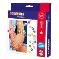 PlayBox: Betűs gyöngyfűző kreatív szett 440db-os
