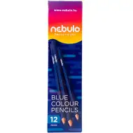 Nebulo: Kék háromszögletű színes ceruza 1db