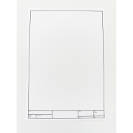 Keretezett famentes rajzlap A/4 180g