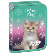 MLF Kitty Party cicás kihajtható tolltartó PC03 20,5x14x3,5cm