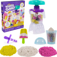 Kinetic Sand: Smoothie készítő mixer 396g homokgyurmával - Spin Master