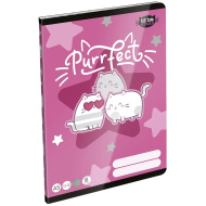 ICO: LizzySuli Kittok Stars Purrfect 3. osztályos vonalas füzet A/5 12-32