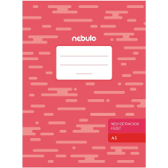 Nebulo: Kockás spirál füzet A/5