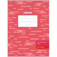 Nebulo: Tűzött kockás füzet 87-32 A4