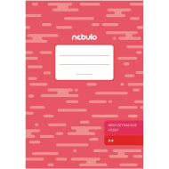 Nebulo: Tűzött kockás füzet A/4
