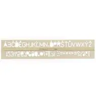 ICO: Koh-I-Noor betűsablon 20mm-es