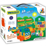 Közepes méretű építőkockák 33db-os - Wader