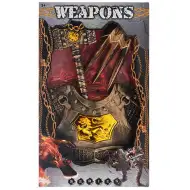 Középkori testpáncél kalapáccsal és karmos kézfejvédővel 3db-os szett