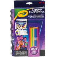 Crayola: Color &amp; Sketch - K-Pop Demon Hunters kreatív rajz- és színezőkészlet