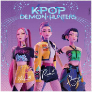 K-Pop Démonvadászok papírszalvéta szett - 2 rétegű, 33x33cm, 20db