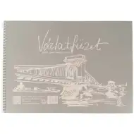 Lady famentes spirálozott vázlatfüzet B/4 32 lapos