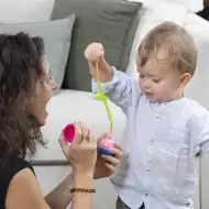 LALABOOM: 25db-os bébi Montessori fejlesztőjáték - Trefl