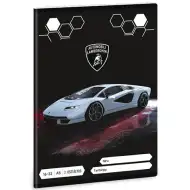 Ars Una: Lamborghini szürke 2.osztályos vonalas füzet A/5 16-32