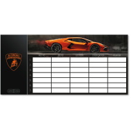 Ars Una: Lamborghini Aventador egylapos, kétoldalas órarend