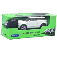 Welly: Land Rover Evoque fehér fém kisautó modell 1/64