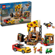 LEGO® City: Pizzéria kiszállító járművekkel (60496)