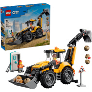 LEGO® City: Sárga árokásó-rakodó (60480)