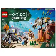 LEGO® Horizon™ Adventures: Aloy és Varl a páncéljáró és a fűrészfog ellen (77037)