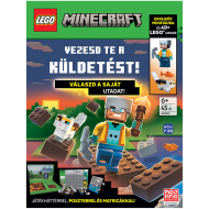 Móra: LEGO Minecraft – Vezesd te a küldetést! foglalkoztatókönyv