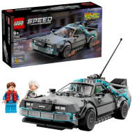 LEGO® Speed Champions: A Vissza a jövőbe időgépe (77256)