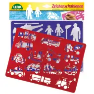 LENA: Járművek és emberek rajzsablon