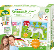 LENA: Hímzőkészlet kutyás mintával